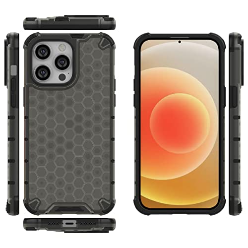 Image of Glasgow Back Case Cover Compatible with [ Apple iPhone 14 Pro Max ] (Stylish Design) -Black