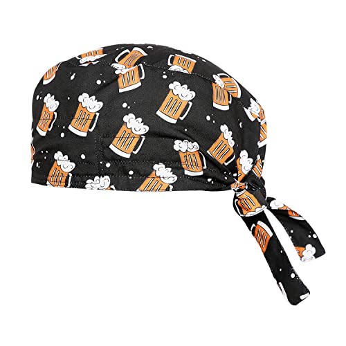 Image of Associated Uniforms Printed Scrub Cap Unisex with Sweat Band