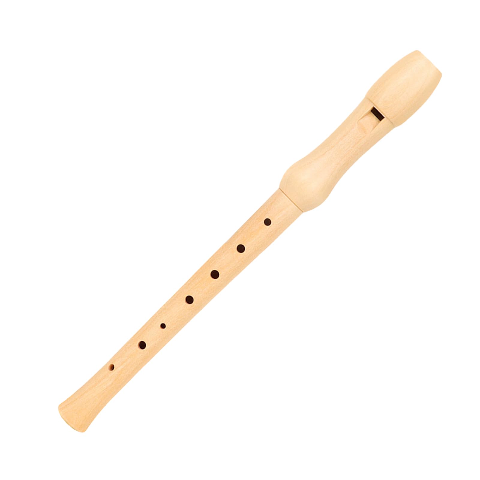Flauto dolce soprano a 8 fori per bambini, con asta di pulizia, set di contenitori