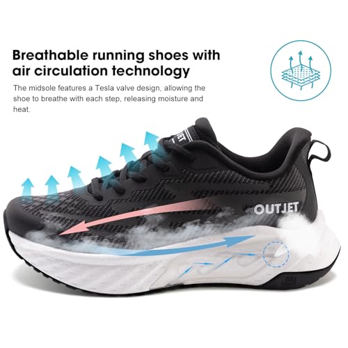 Men's Walking Shoes Running Tennis Comfortable Breathable Lightweight Non-Slip Fashion Sneakers for Athletic Gym Workout3