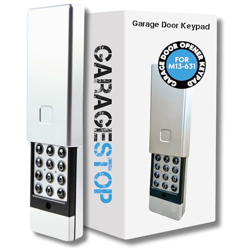 1 for Marantec Garage Door Keypad Wall Mount Garage Door Opener Keypad M13-631 104053 Wireless Garage Door Keypad Opener fits Marantec Garage Door