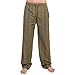 Lakhays Unisex Striped Pants-Moss-Medium