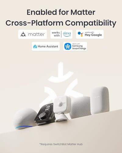 image for SwitchBot Smart mmWave Radar Motion Sensor, Bluetooth Presence Sensor 