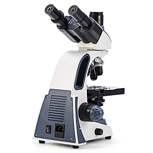 Swift Compound Trinocular Microscope SW380T,40X2500X Magnification