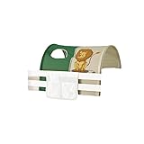 Material: 100% Baumwolle Jugendmöbel24.de Tunnel + Betttasche Safari 100% Baumwolle Kinderzimmer Etagenbett Kinderbett Stofftasche Baldachin Dach Bettdach Himmel für Hochbett Spielbett