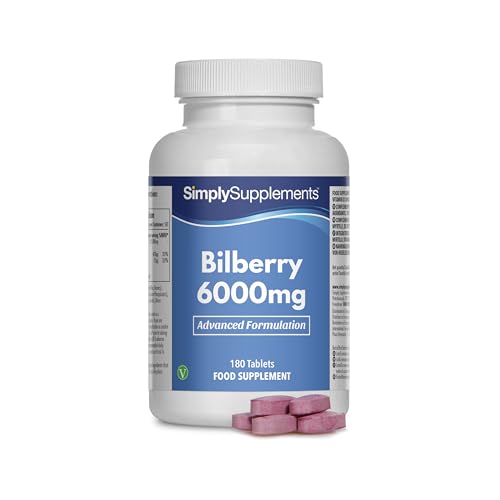 Tabletas de Extracto de Arándano 6000 mg, 180 unidades