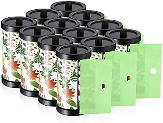 [Upgraded Version] Trapro Sticky Fly Paper Fly Catcher Insect Fly Trap, 12-Pack (12 Pack)
