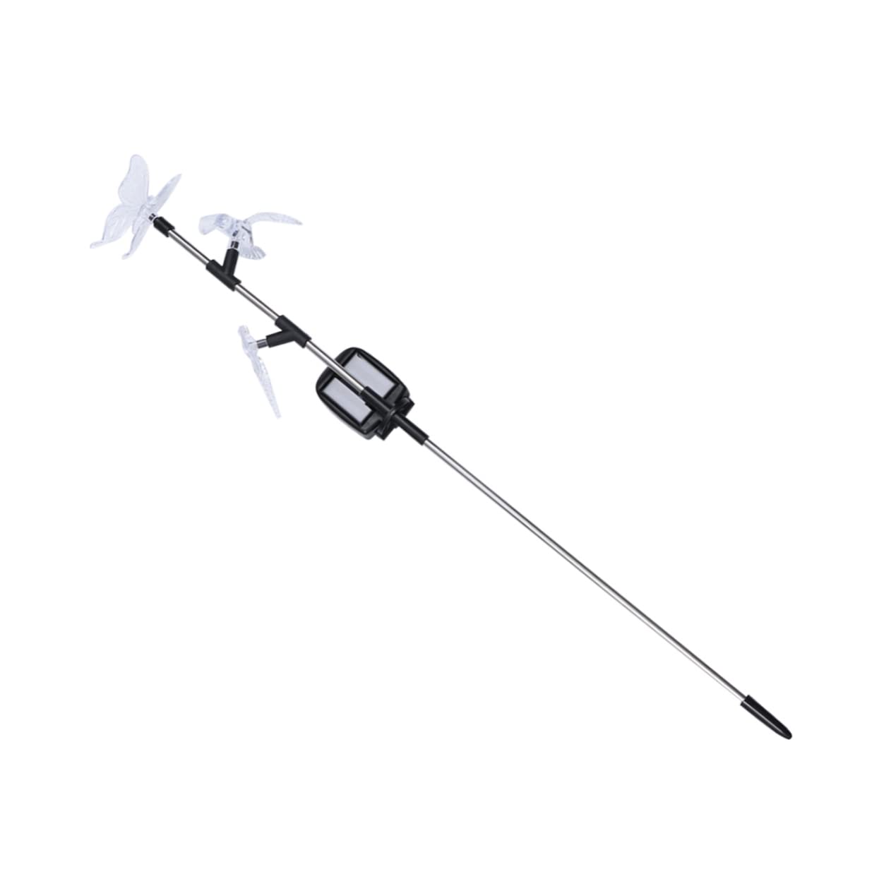 Abaodam Solar LED Garden Lights Color Decorative Outdoor Lamp with Butterfly Dragonfly Bird Design Lawn Lights for Garden Balcony Easy Installation