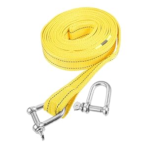 Sfqevhrz Abschleppgurt Bergegurt mit Schäkelverschluss