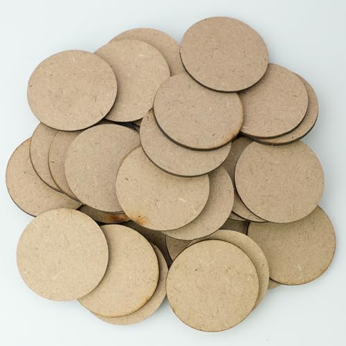Image of Hair Band Making Materials - Elastic Hair Bands, Lock Connectors & MDF Round Base Discs | DIY Hair Accessories & Complete Making Kit (Multiple Options Available) (20, Hair Band, Connector & 1.5 Inch MDF Combo)