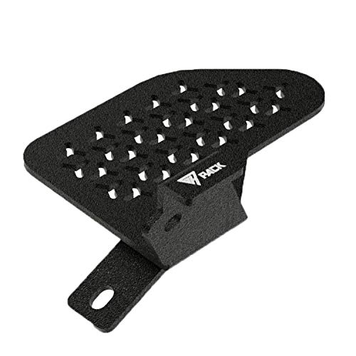 Image of GRANDPITSTOP Wide Bike Pillion FOOTREST - Black Foot PEG for Motorbike - Bajaj DOMINAR 400 (2019-2020) - Right