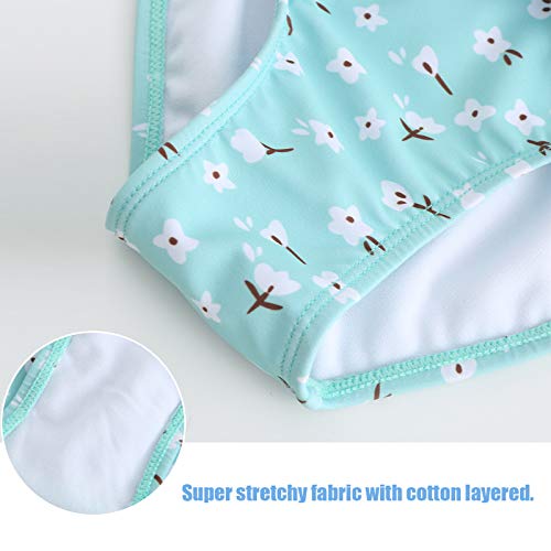 Image of Moon Tree Girls Two Piece Bikini Swimsuits Bathing Suit Athletic Swim Suit