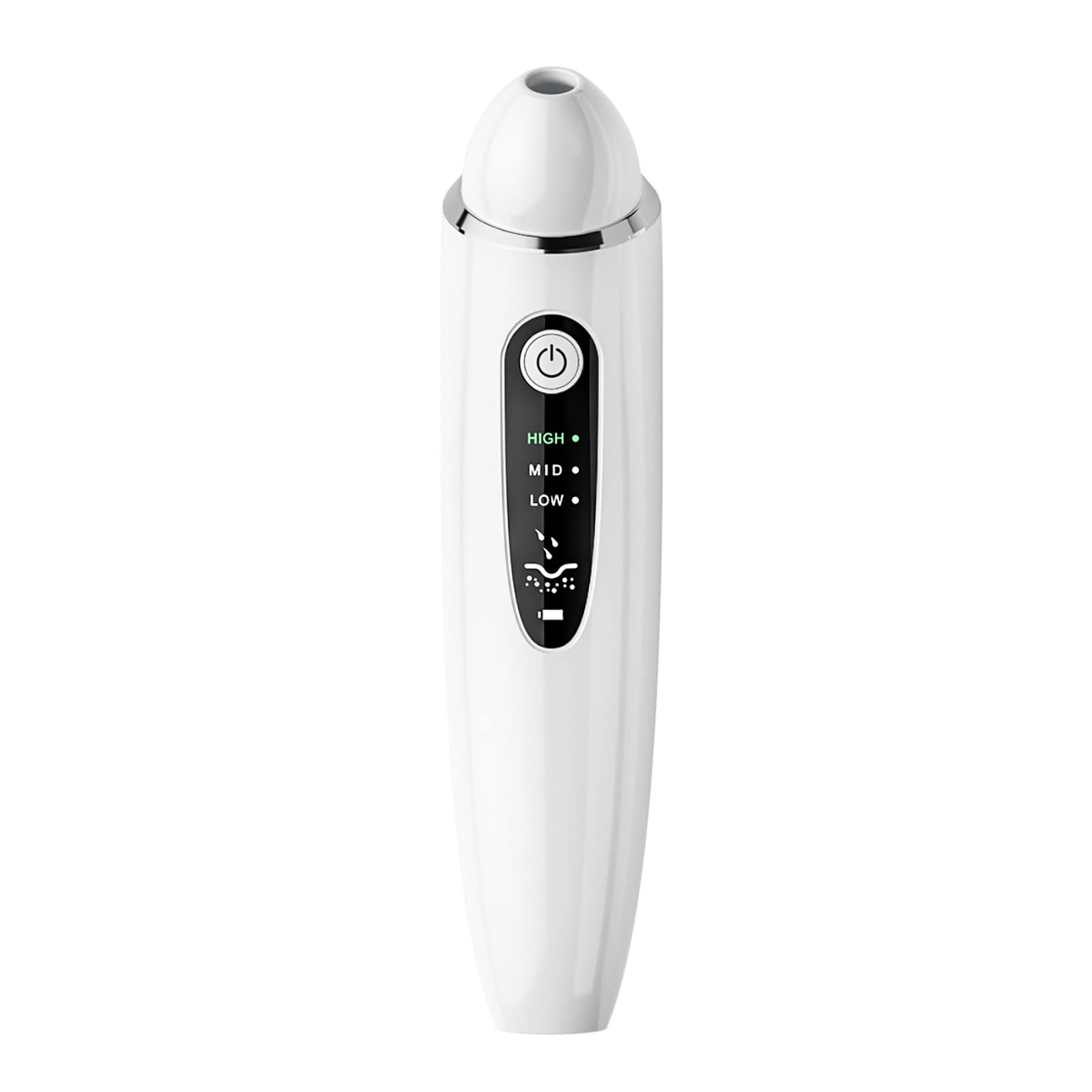 Aspirador de poros para eliminar puntos negros, limpiador de poros faciales, herramienta extractora de puntos blancos de comedones de acné, extractor de espinillas de limpieza facial, limpiador