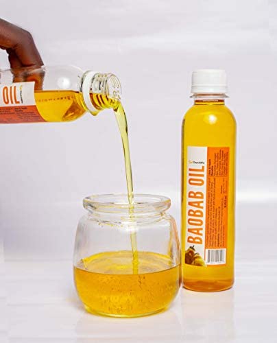 Miniatura 6 de Churchwin Aceite de baobab orgánico, aceite de baobab 100% puro y natural para piel tierna, prensado en frío, piel y cabello secos, curación de