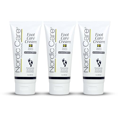Nordic Care Foot Cream - Foot Care for Cracked Heels, 10% urea cream
