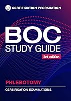 BOC Phlebotomy Study Guide 3rd Edition 0891896872 Book Cover