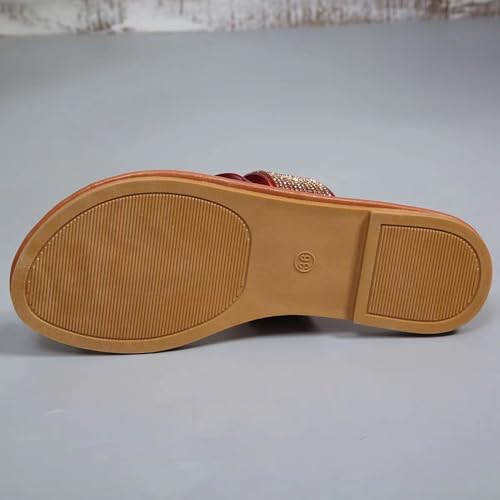 Lightweight womens arch support sandals/Slip On toe corrector flip flops/Stylish Beach Flat plantar fasciitis slippers2