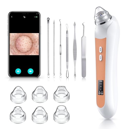 Facial Pore Blackhead Remover Vacuum (Orange)