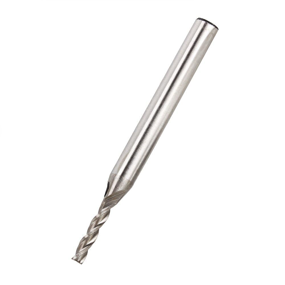 Frese Per Frese,Codolo Da 6 Mm,3 Taglienti, HSS E Alluminio, Fresa Da 3 Mm Di Diametro, Fresa Diritta, Utensile Da Taglio, Lunghezza Della Scanalatura Da 19 Mm, Per Legno, Nylon, Alluminio, Acciaio