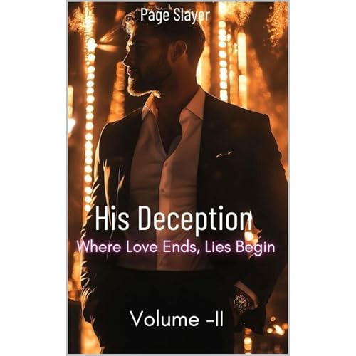 His Deception: Where Love Ends, Lies Begin Audiolibro Por Page Slayer arte de portada