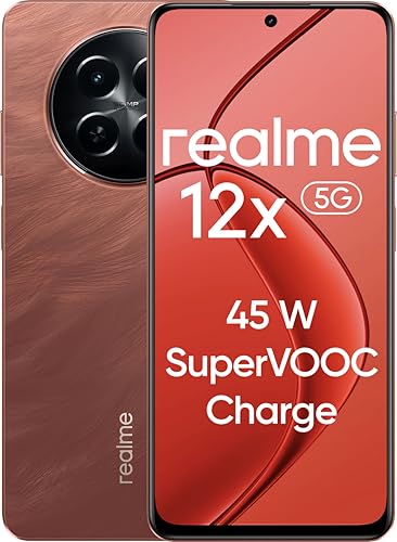realme 12x 5G (Coral Red, 8GB RAM, 128GB Storage) | Upto 16GB (8+8GB) Dynamic RAM | Dimensity 6100+ Processor | 50 MP AI Camera | 7.69 mm Ultra-Slim Trendy Watch Design | 45 W SUPERVOOC Charge (B0DHQ7QYLN) Amazon Price History, Amazon Price Tracker