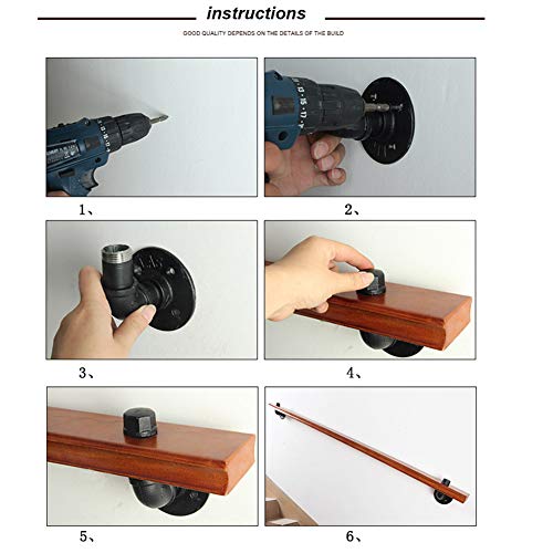 Handrail Corrimano Ringhiera per Scale in Legno