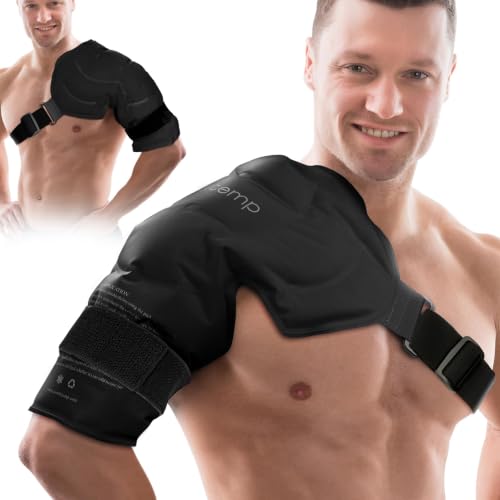 Image of Comfytemp Shoulder Ice Pack Wrap Rotator Cuff Cold Therapy (Large /X-Large)