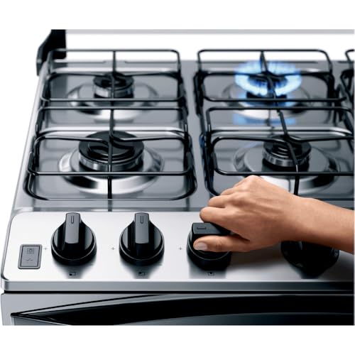 Fogão Brastemp 6 Bocas Branco Com Botões Removíveis E Exclusivo Aro Protetor – BFS6NCB BIVOLT