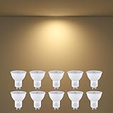 BVMGTT Light Bulbs GU10 LED Bulbs MR16 LED Bulb 10-Pack 120V 3000K...