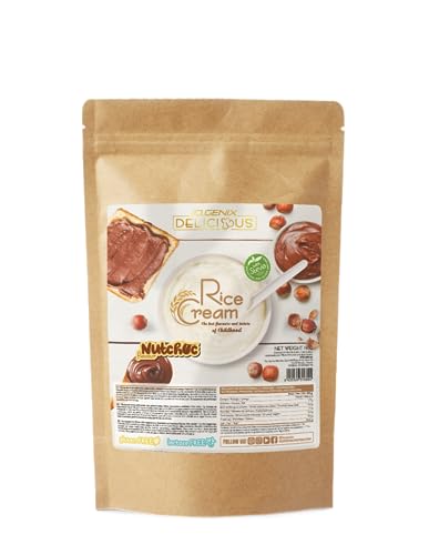 iO.GENIX - Crema de Arroz | 1 kg | Harina de Arroz Precocida | Fuente de Energia | Buena Digestibilidad (Nutchoc)