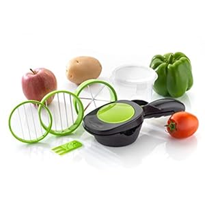 A TO Z MART Plastic Vegetable Grater,Chipser and Slicer 6-in-1 Manual