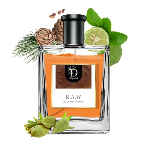 Image of DIONII R.A.W. Mens Eau De Parfum Perfume | Long Lasting Cedar Fragrance With Cedar & Bergamot, 50 ML