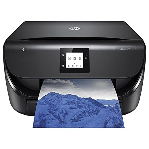 HP ENVY 5055 Wireless All-in-One Photo Printer, HP Instant Ink & Amazon Dash Replenishment ready (M2U85A)