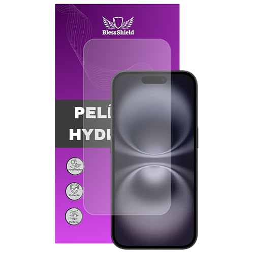 Película para iPhone 16 Hydrogel HD Premium Proteção Total Toque ...