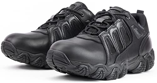 Thorogood Crosstrex Waterproof Safety Toe Work Shoes for Men - Lightweight Polishable Leather and Mesh with Comfort Insole and Slip-Resistant Outsole; ASTM Rated4