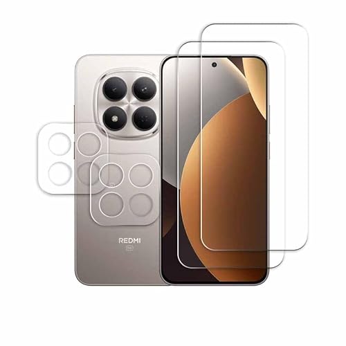 WHskyee�y2+2���Z�b�g�z �Ή� Redmi Note 15 Pro 5G �K���X�t�B���� + �J�����t�B���� �y���{���Ɏq �d�x9H�z�����K���X �t�� �ی�t�B���� 3D Touch�Ή� �����ߗ� �d�x9H �����K���X ������ �h�w�� ��U�h�~ ��