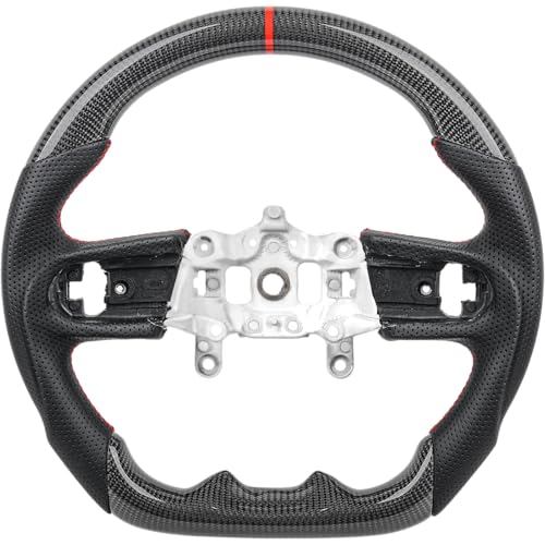 KUROSHIO Volante in vera fibra di carbonio per Jeep Wrangler/JL/JLU/JT/Gladiator ...