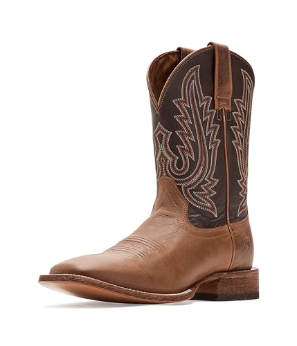 ARIAT Men's County Roads Wide Square Toe Cowboy Boot
