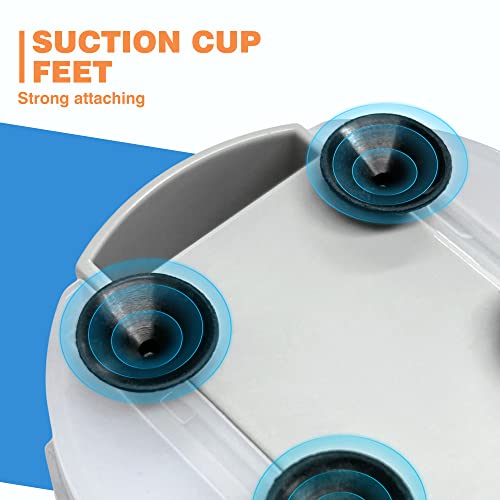 Rellaty Cat Water Fountain Replacement Water Pump for 3.2L/108oz Automatic Stainless Steel Pet Fountain