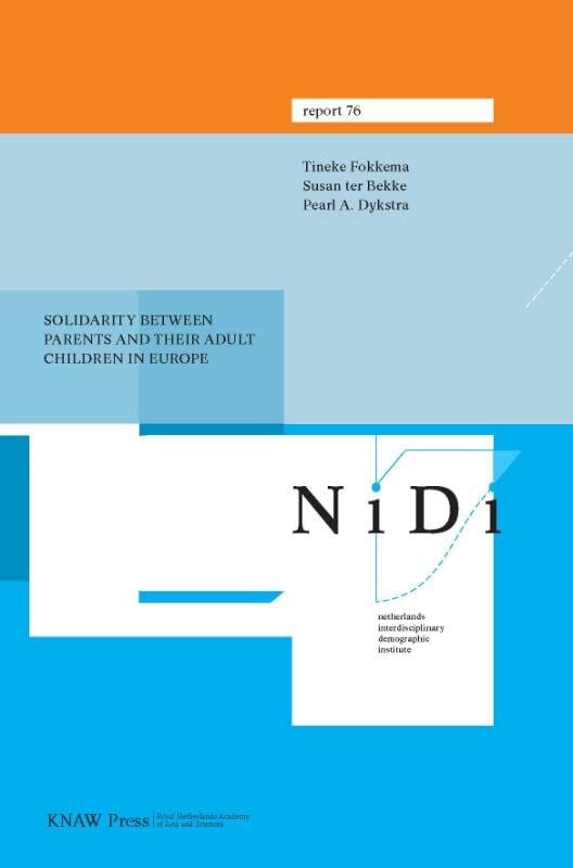 Buy Solidarity between Parents and their Adult Children in Europe — BookShops.in