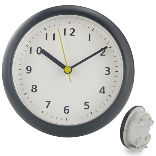 Reloj de pared impermeable y silencioso de 6 pulgadas miniatura 1