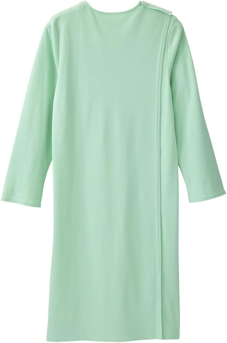 Silverts Open-Back Hospital Gowns for Women - Comfortable, Dignified, Easy Dressing for Seniors & Patients - Lace Trim - Image 3