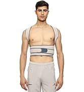 PLOVO Back Brace Posture Corrector Therapy Shoulder Belt For Lower and Upper Back Pain Relief | B...
