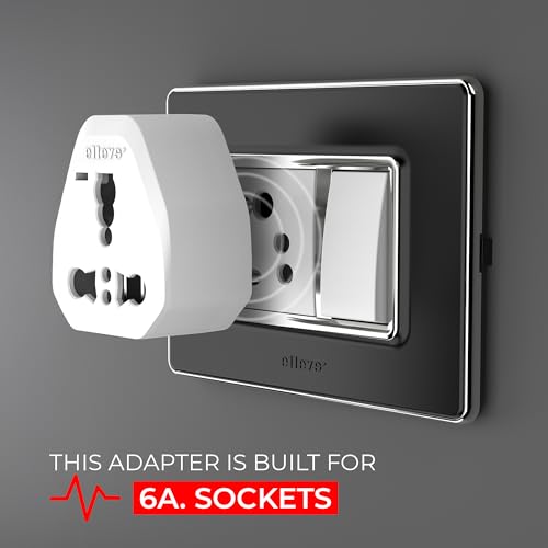 Image of elleys' Zico International 3 Pin Adapter (6A / 13mp.240 V) Pack of 1