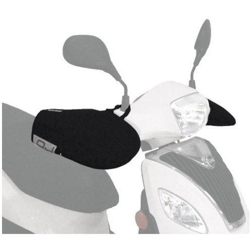 COPRIMANOPOLE FELPATO TERMICO IN NEOPRENE OJ C010 MANOPOLE PER MOTO SCOOTER UNIVERSALE MINI PRO HAND IMBOTTITO