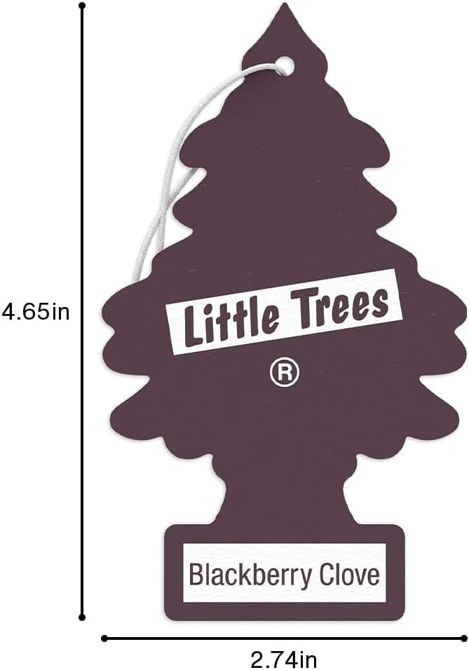 Little Trees Blackberry Clove Air Fresheners 12 Pack