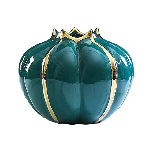 Jarrones Cristal Verde Marca ZYLBDNB