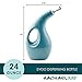 Rachael Ray 48467 Ceramic EVOO Oil and Vinegar Dispensing Bottle with Spout, 24 Ounce - Agave Blue