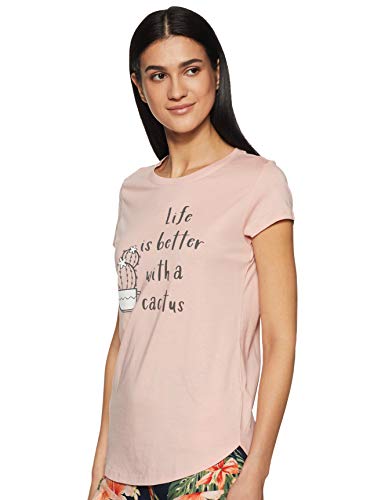 Image of Van Heusen Women's Cotton Regular Fit T-Shirt