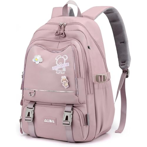 Image of PALAY School Backpack Teenager Girls Backpack School Teenager Large Bag Girls Waterproof Casual Daypack for Primary,Secondary